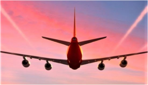 Airplane at Cruising Altitude