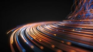 Close Up of Fiber Optic