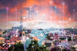 Visual representation of interconnected GNSS technology driving future advancements.